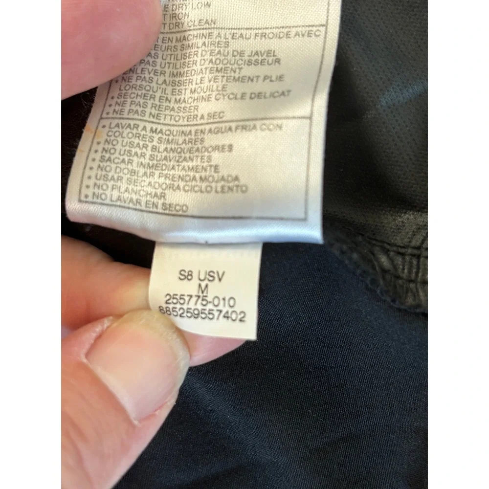 Nike Convertible Jacket‎ Black Women's M Zip-Off Sleeves 2-in-1 Vest Windbreaker